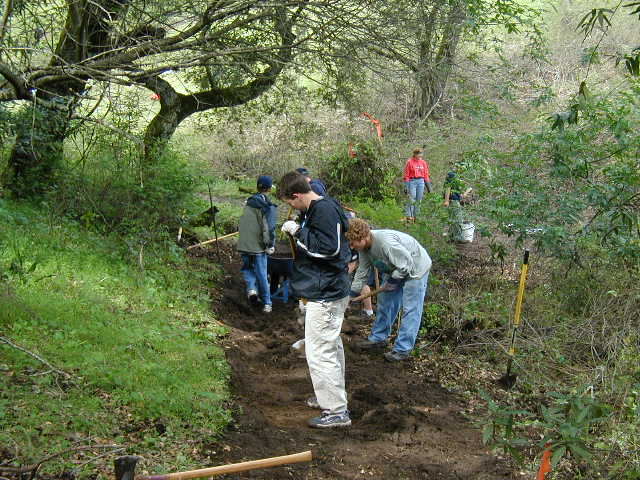 Tread construction crew